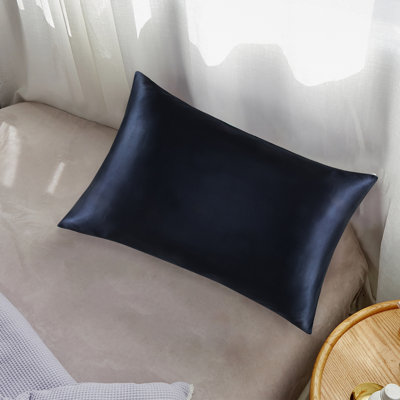 Zippered Natural Silk Pillowcase