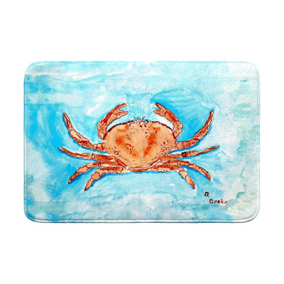 Tapis de bain Red Crab