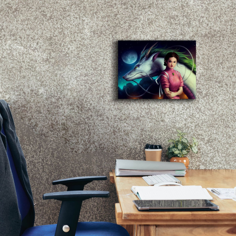 Trinx «Dragon Night» par Jojoesart, H 12 po x l 16 po x P 0,75 po
