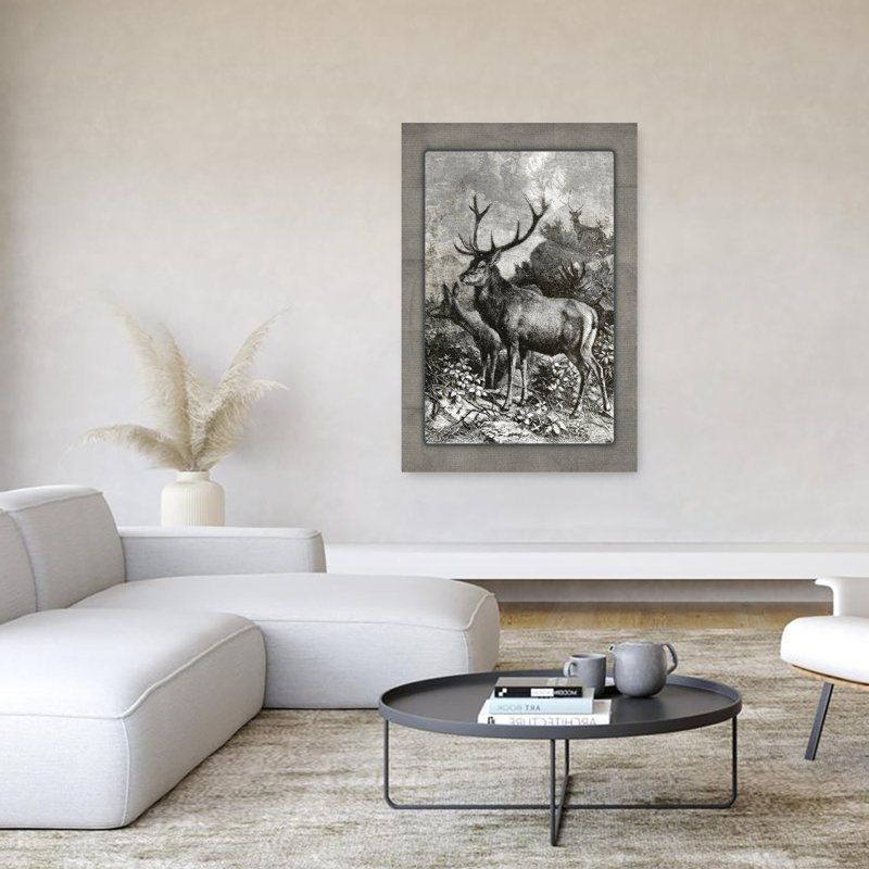 «Always Aware Abstract», art mural rétro, 60" H x 40" W