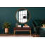 Huldar Glass Flat Wall Mirror