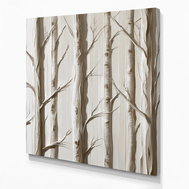 Art mural horizontal sur toile rayée horizontale, H 16 po x l 16 po