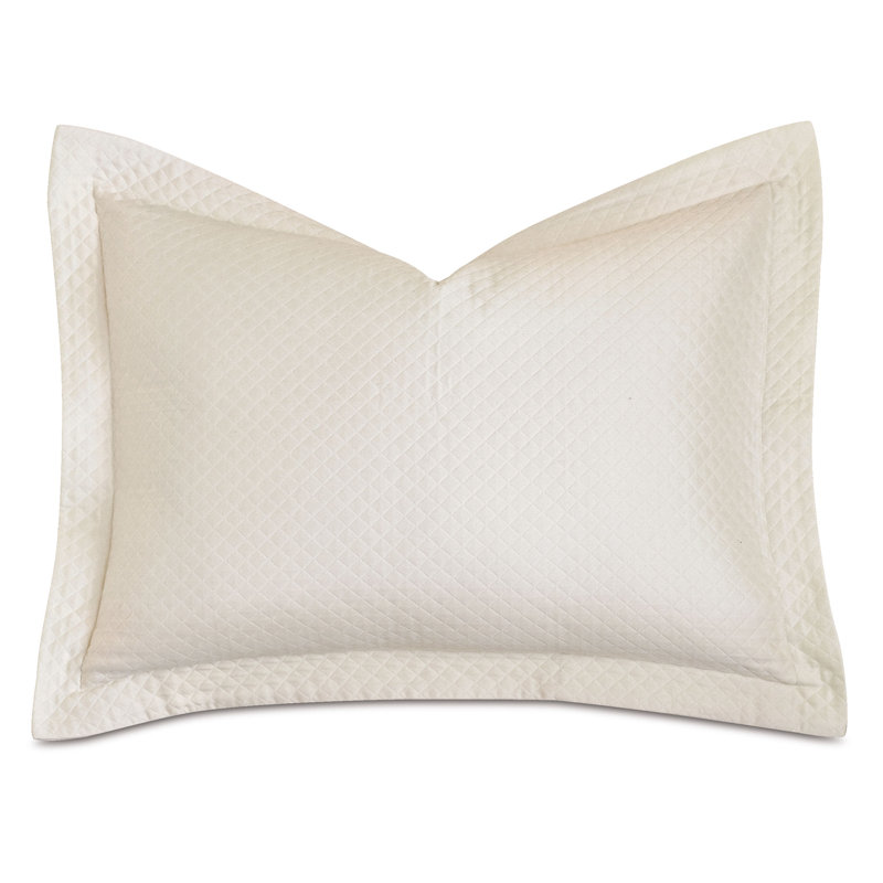 Matera Pillow Sham, Ivory, Standard