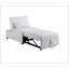 Canapé-lit contemporain en tissu Sherpa
