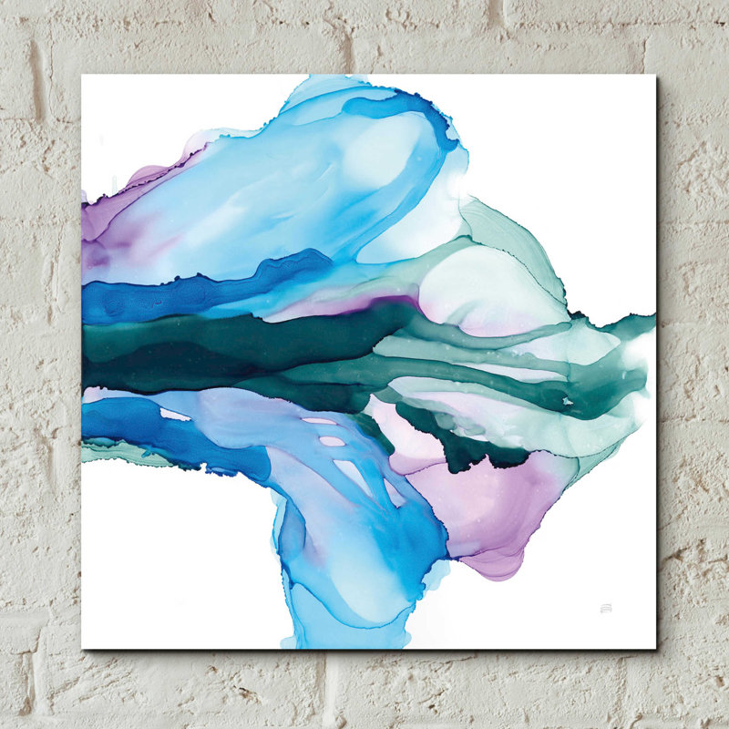  «Tributary» par Chris Paschke, art mural en verre acrylique, 36 po x 36 po, H 12 po x l 12 po x P 0,13 po