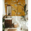 Papier peint oriental moderne Golden Blossom Branches