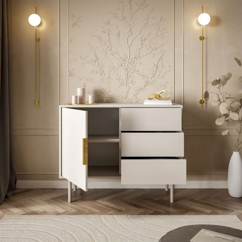104cm Sideboard, Cashmire