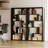 6 Cube Storage Bookcase, Open Shelf Simple Compartment Bookshelf, Use Horizontally, Use Vertically, Use Upside Down-777489678