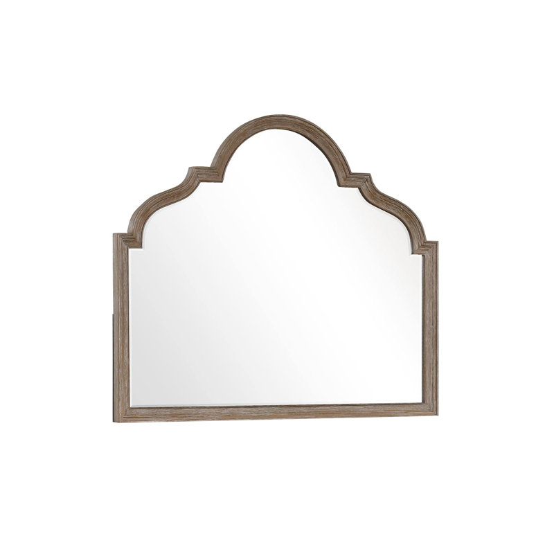 Miroir transitionnel l 49,9 ", chêne rustique