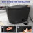 Breezebath Smart Bidet Toilet Build in Tank 1.06 GPF Auto Open/Close & Auto Flush, Heated Seat, Digital Display, Night Light, Deodorizer, Antibacterial Glaze, WaterSense Certified, cUPC & cETL Certified-126947912