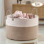 Large Cotton Rope Laundry Basket with Handles for Blankets, Toys and Clothes-1778808177