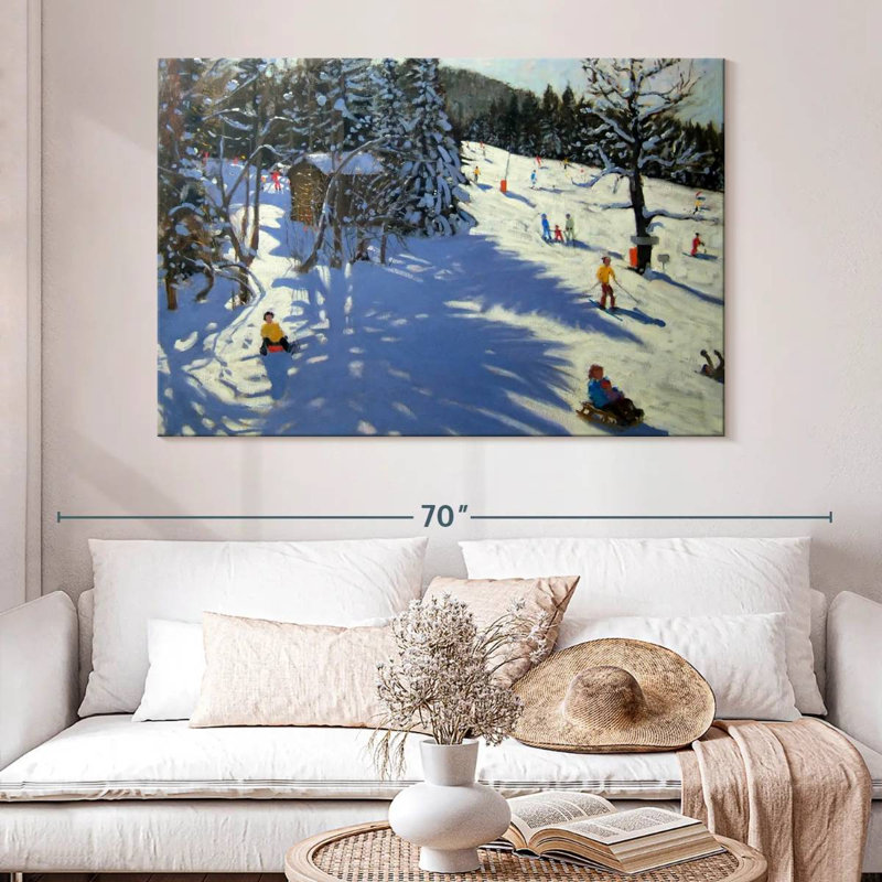 Sireci Mountain Hut Morzine, 34" H x 51" W