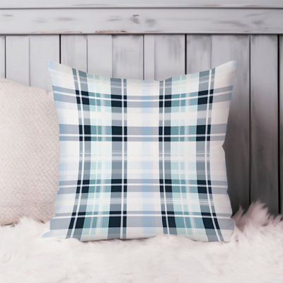 Blue Winter Plaid IV Modern