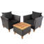 Ensemble de conversation pour 2 personnes avec coussins Antun Almonzo-1120926649