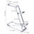 Acrylic Tabletop Audio Rack Headphone Stand