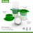 Tovolo Golf Ball Ice Molds Set of 3 Silicone Craft Spheres for Whiskey and Cocktails, Green
