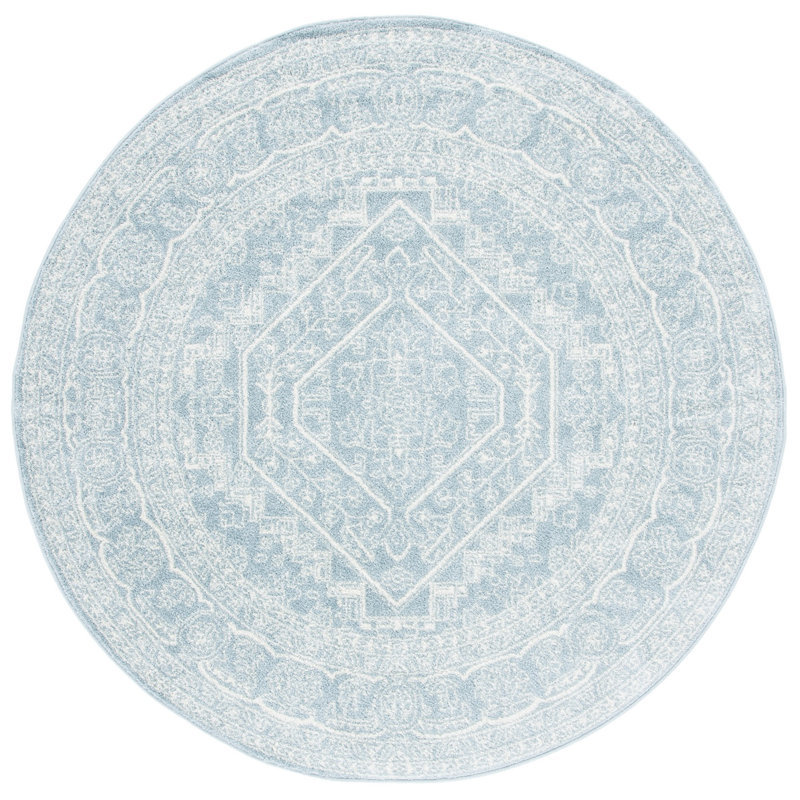 Olius Performance Oriental Rug, Round 6'