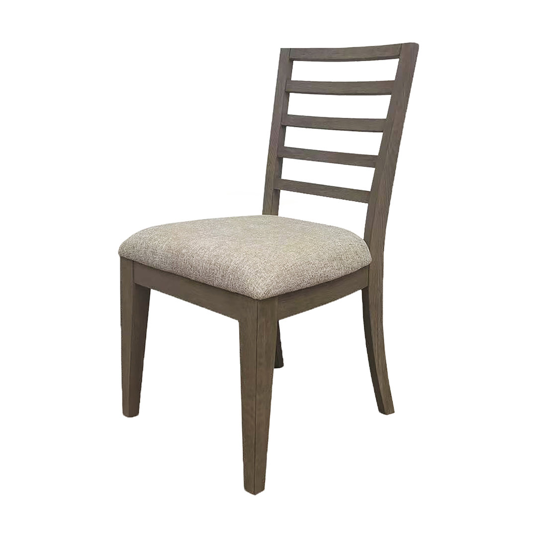 Ardriana 20'' H Upholstered Oak Side Chair (Set of 2) Lark Manor™