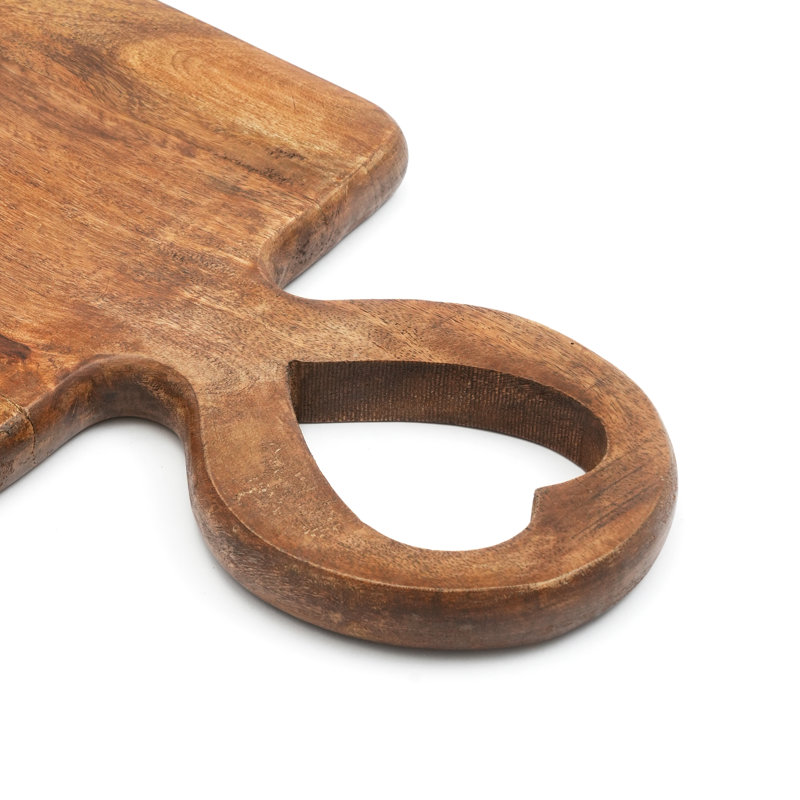 Heart-Shaped Wooden Chopping Board