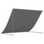 Latitude Run Polyester Cover Retractable Patio Awning-410075540-410075561