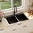 CASAINC 33"L Double Bowl Stainless Steel Drop-in Kitchen Sink