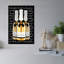 Elegant Champagne Trio Elegant Contemporary Wall Art Print by Martina - Wrapped Canvas Print-1312309034