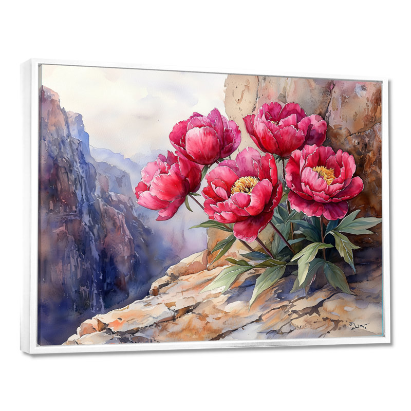 Peintures sur toile Inmar, Impression encadrée flottante, H 16 po x l 32 po, Blanc