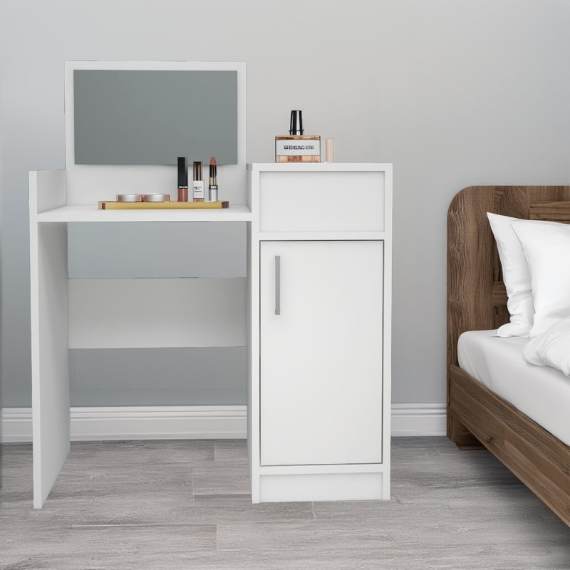 Millisent Vanity, White