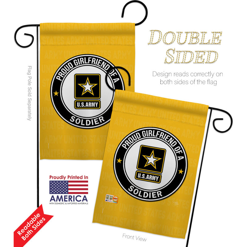 Drapeau de maison à 2 côtés en polyester / mélange de polyester 15,5 * 28, H 18,5 po x l 13 po