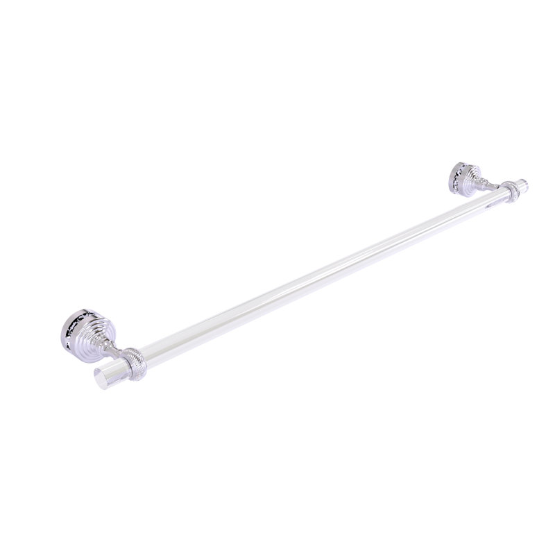 Porte de douche 5,2 "pour porte de douche en verre Jarrell, Chrome poli