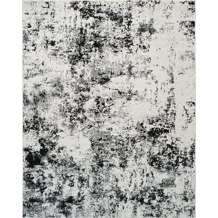 Halbach High-Low Abstract Area Rug