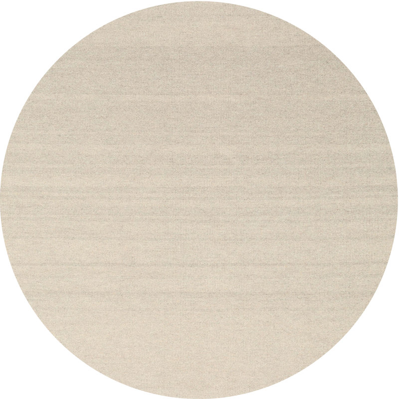 Surface beige contemporaine tapis, Rond 4 pi