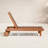 Caselli Outdoor Eucalyptus Wood Chaise Lounge