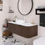 Meuble-lavabo mural 48 po Woodgrain-358839228