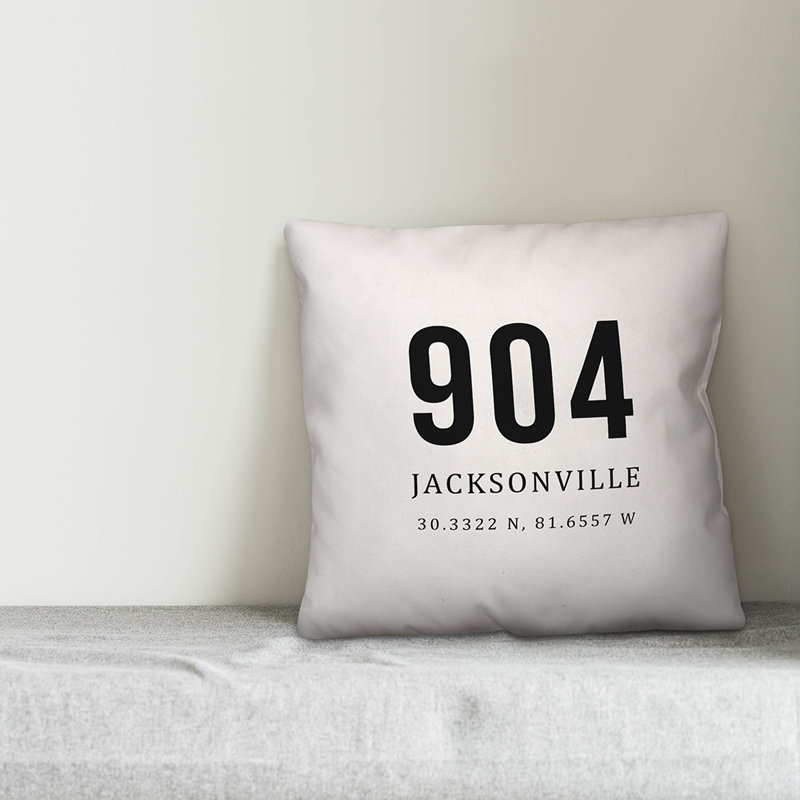 Outdoor Reversible Throw Pillow