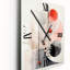 Asian Art Seashell Sumi I - Horloge murale asiatique surdimensionnée-99630376