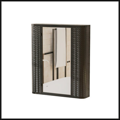 Armoire de salle de bain murale avec miroir