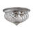 Plantation 3-Light Tropical Flush Mount Ceiling Light