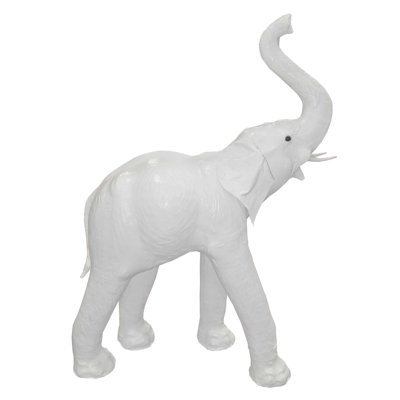 Dark Blue Leather Elephant
