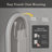 Molly Frameless LED Front Light and Back Light 3 Colors Dimmable Anti-Fog Oval Wall Bathroom Vanity Mirror-1724481904