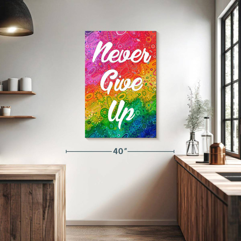 Tergel Inspirational Quotes IV, 39" H x 26" W