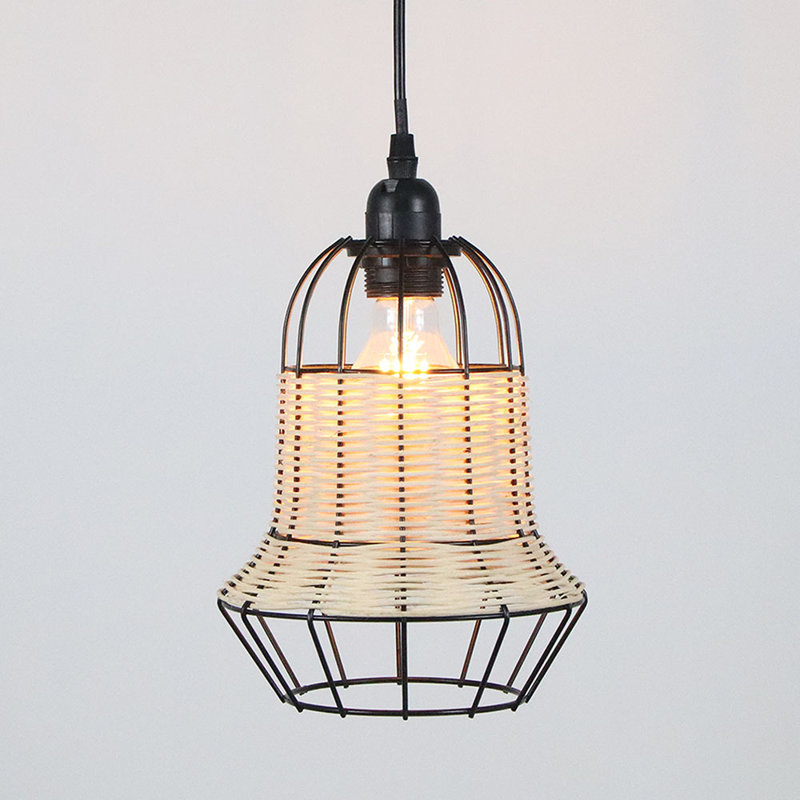 1 - Light Natural Chandelier Pendant