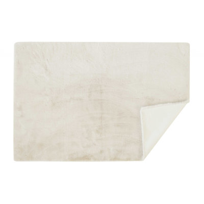 Abasi Faux Fur Hand Knotted Area Rug
