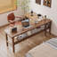 Bureaux en bois massif en L Burlywood-108600556-108600558