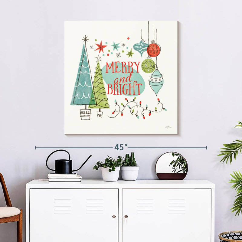 Lelend Retro Christmas VI, H 30 po x l 30 po