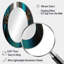 Abstract Geometric Green And Gold - Animals Round Mirror Wall Decor_MTMIR58690-1754536090-1754536070