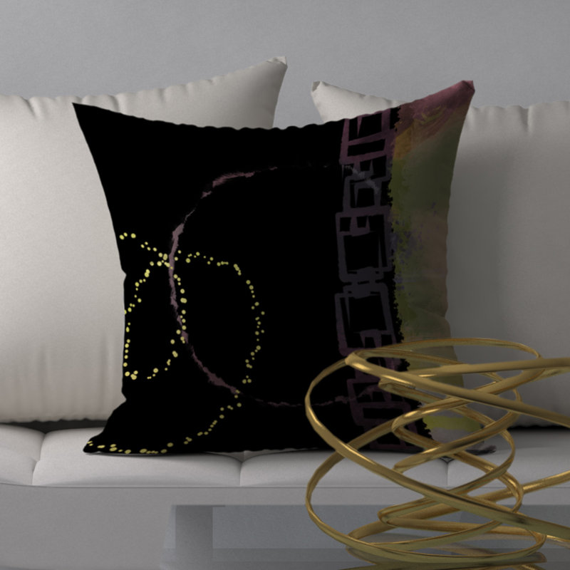 Housse de coussin carrée Chic Forever, 18" x 18"