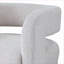 Fauteuil d'appoint rembourré en sherpa Yitua