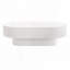 Table de bout moderne de style ovale crème moderne-1531200483