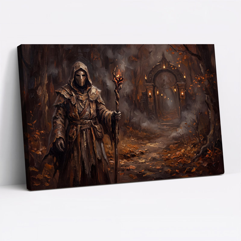 Art mural en toile avec capuchon, 24"H x 36"W